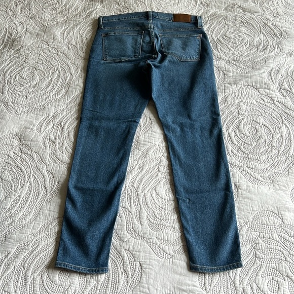 NWT - Madewell - Petite 10" High-Rise Skinny Jeans in Dewitt Wash: Button-Front - Picture 8 of 12